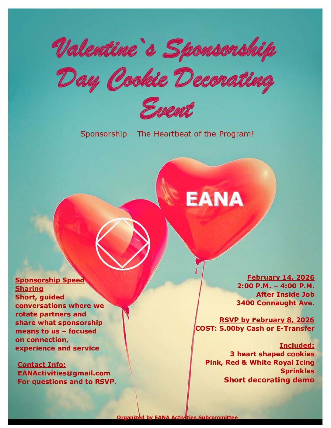 Sponsorship Day Cookie Event