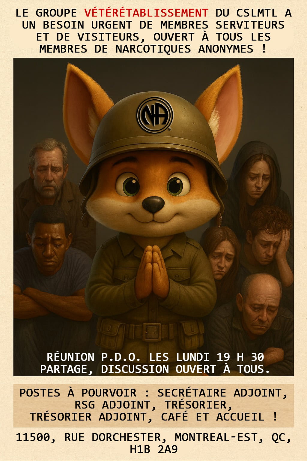 Veteretablissement Flyer